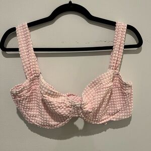 A&F Pink Textured Women's Bikini